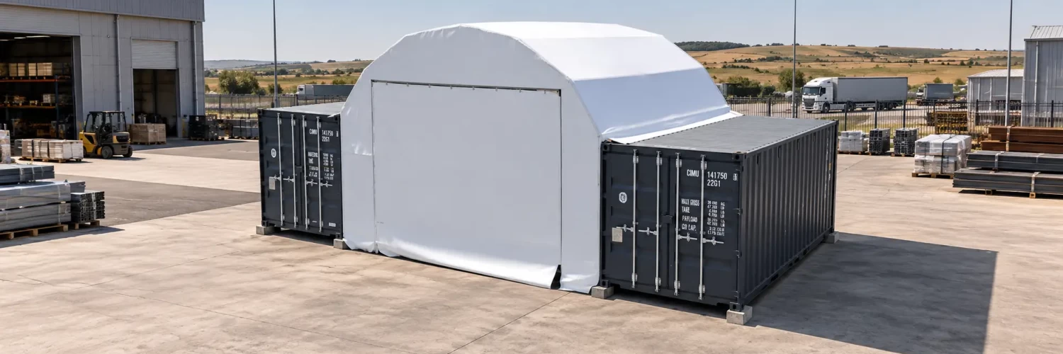Cort container - soluție rapidă și economică pentru organizare și depozitare