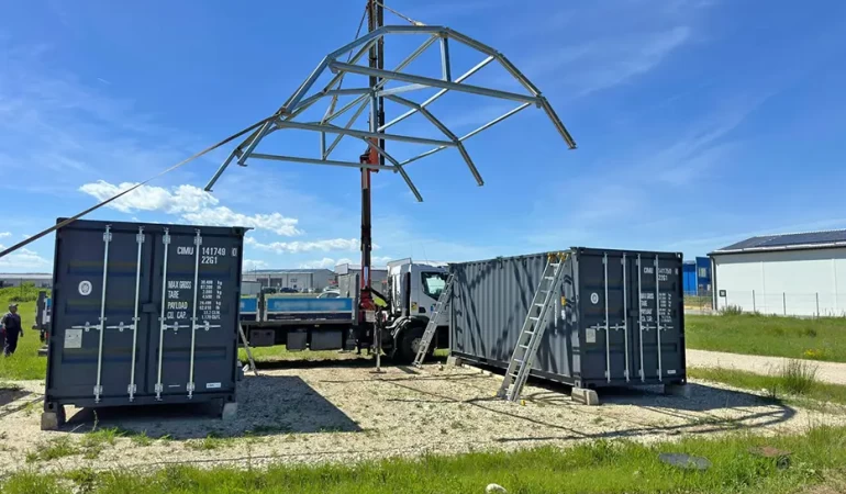 Vânzare & închiriere cort container